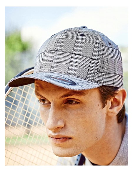 FLE-6196-Flexfit Glen Check Cap 2